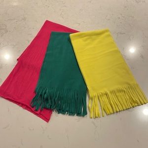Old Navy Fleece Scarves (2)